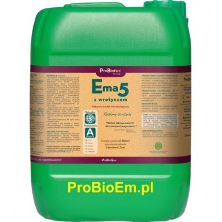 Ema5 - naturalny, ekologiczny fungicyd, na choroby 5 litrów