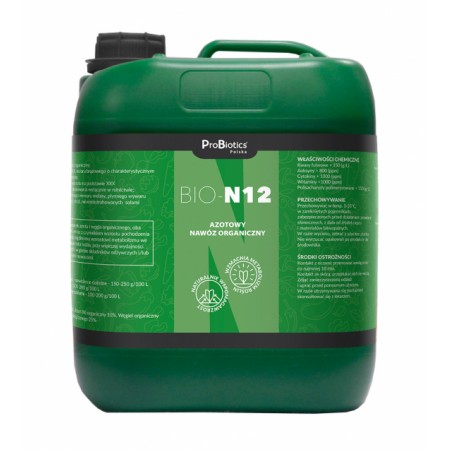 BIO-N12  azotowy nawóz organiczny -  5 litrów