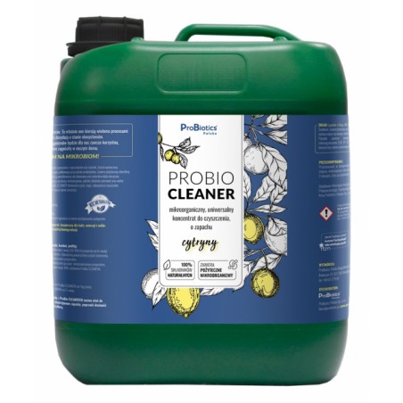 ProBio Cleaner cytrynowy  10 litrów + GRATIS Czyścik ACT do szyb 40 x 50 cm