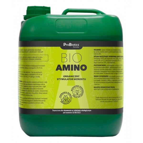 BIO-AMINO ekologiczne aminokwasy roślinne 5 l