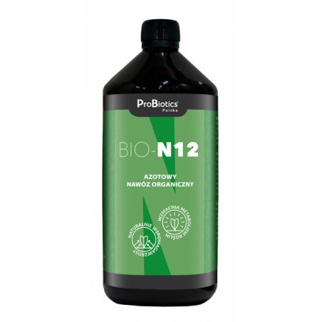 BIO-N12  azotowy nawóz organiczny -  1 litr promocja