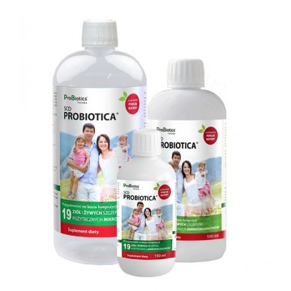 SCD ProBiotica™ -1 litr + gratis herbatka